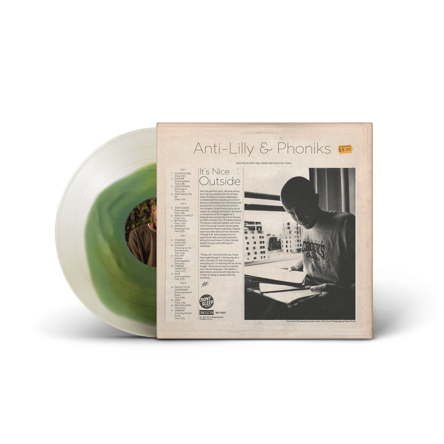Anti-Lilly & Phoniks - It's Nice Outside 12" 2xLP Vinyl
