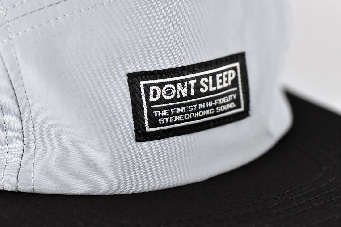 Grey Woven Label 5 Panel