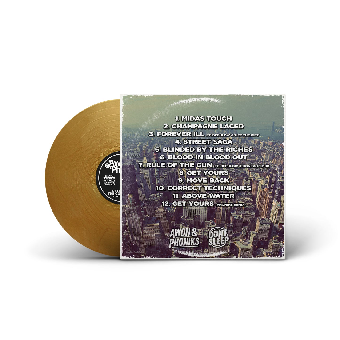 Awon & Phoniks - Return To The Golden Era 12" Vinyl